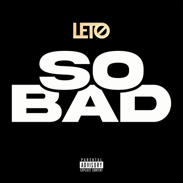 Pochette de SO BAD de 2025