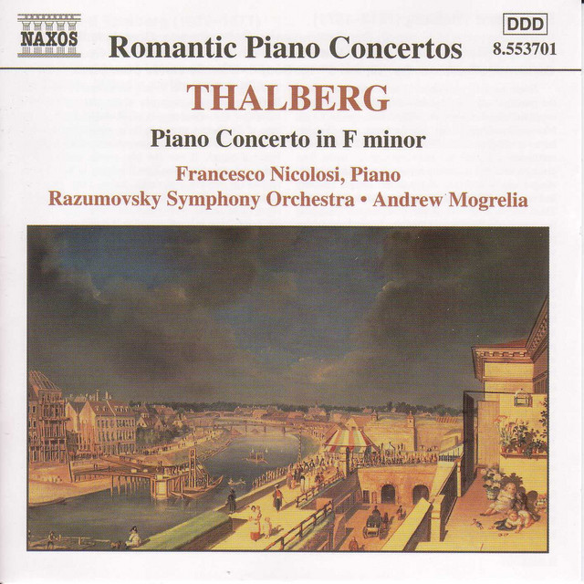 Thalberg: Piano Concerto in F Minor / Souvenirs De Beethoven cover art