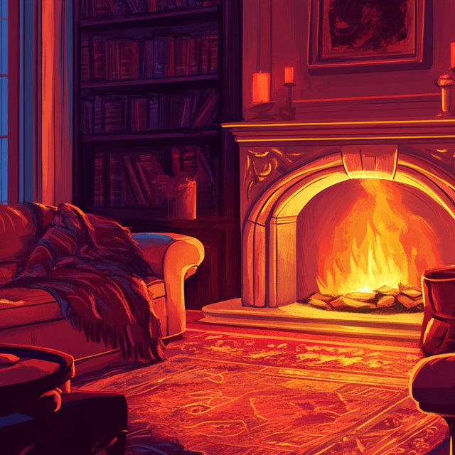Cosy Lofi Fireplace cover art