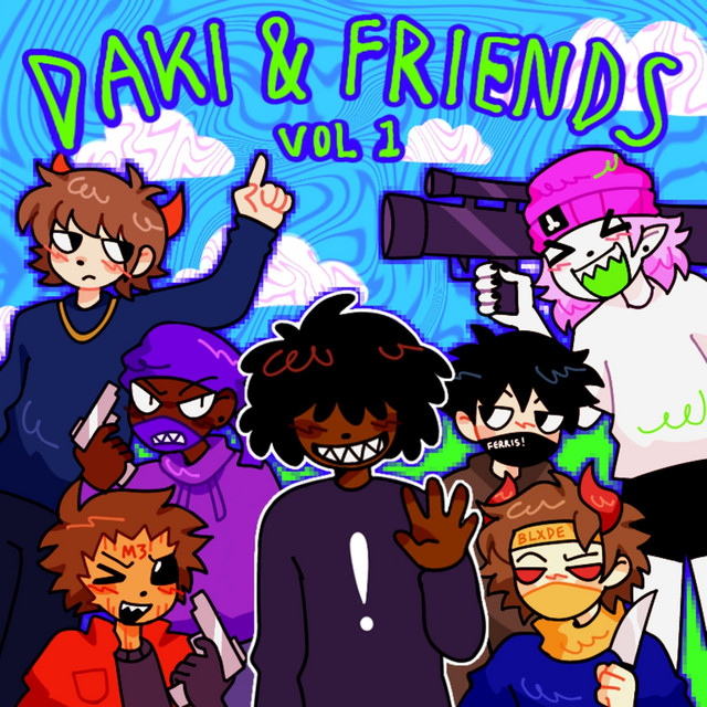 DAKI & FRIENDS!, Vol. 1 cover art