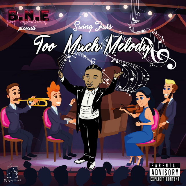 TOO MUCH MELODY cover art