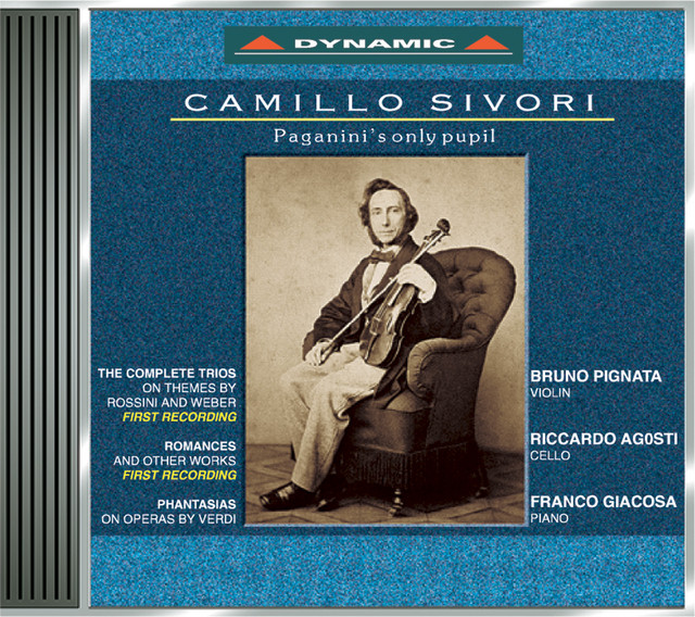Fantasia on themes from un ballo in maschera, Op. 19 cover art