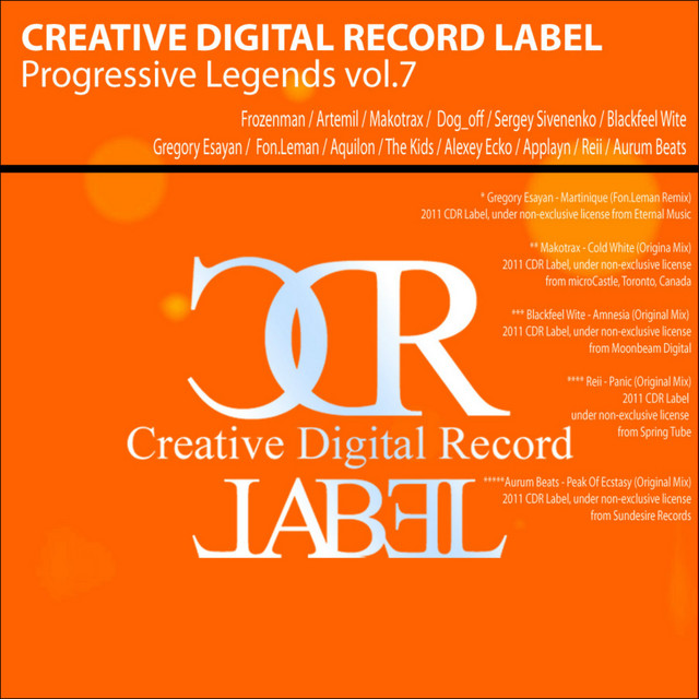 Progressive Legends, Vol. 7 cover art
