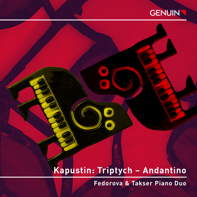 Обкладинка: Three for Two, Op. 145: II. Andantino — Nikolai Kapustin