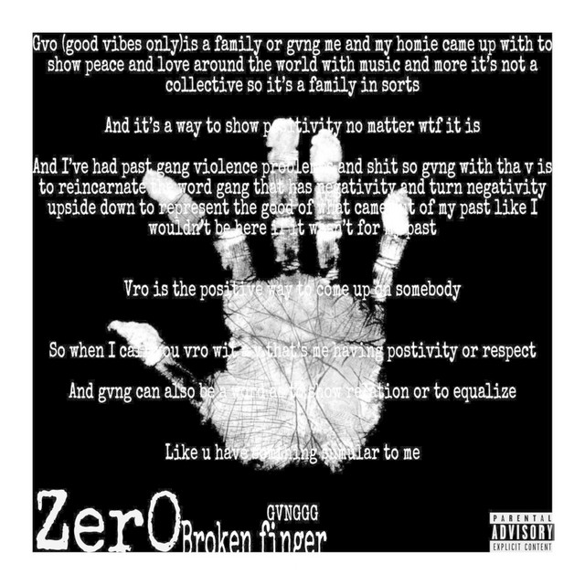 broken finger cover art