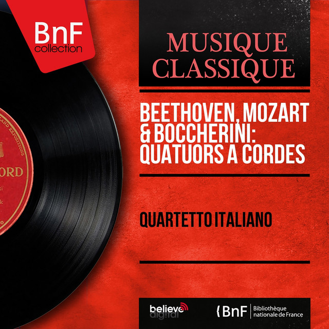 Beethoven, Mozart & Boccherini: Quatuors à cordes (Mono Version) cover art