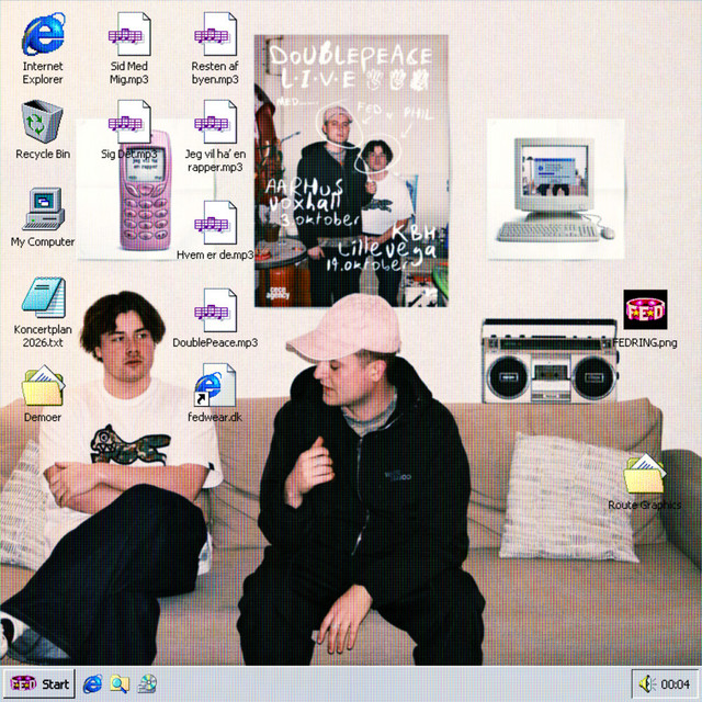 DOUBLEPEACE cover art