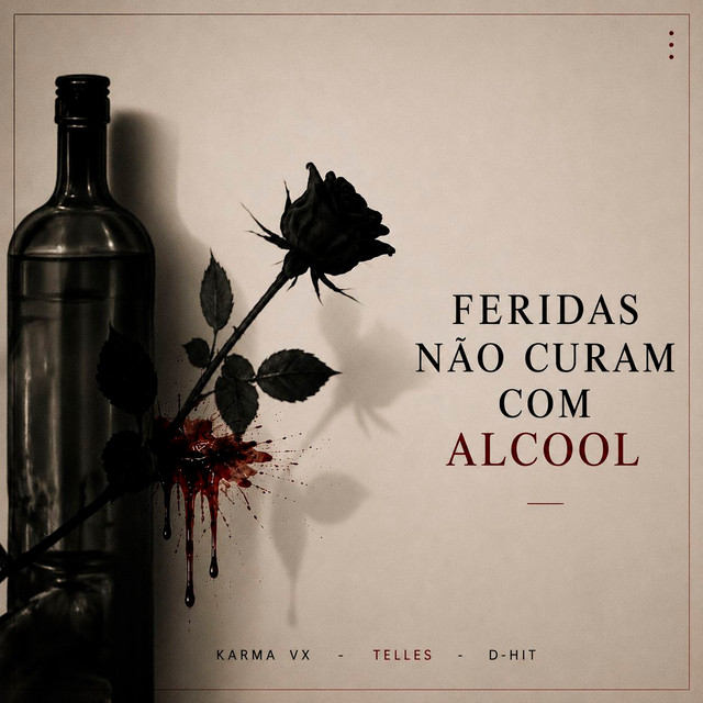 Feridas não curam com alcool