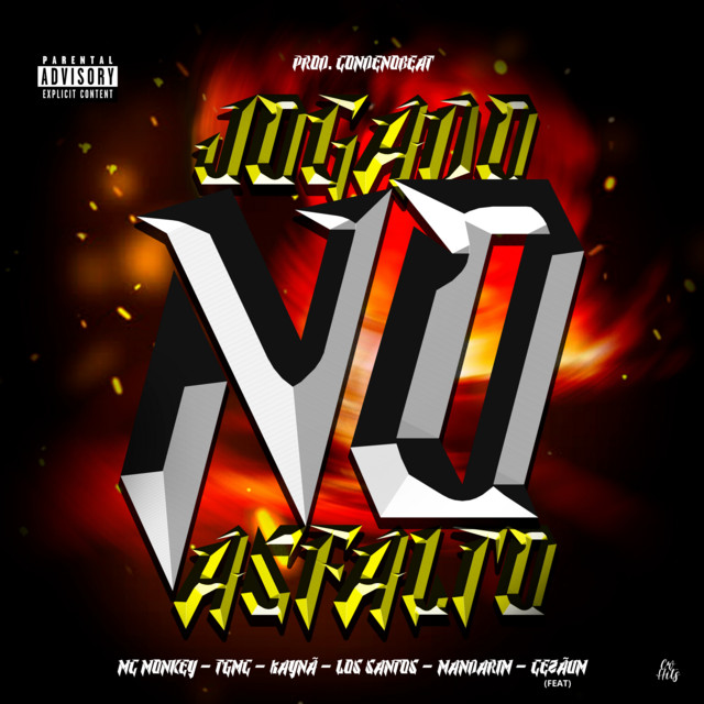 Jogado no asfalto