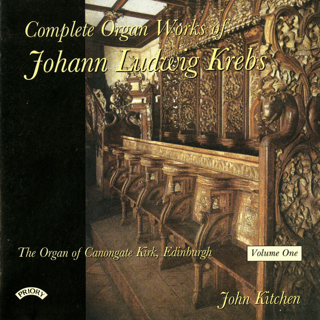 Complete Organ Works of Johann Ludwig Krebs, Vol. 1 cover art