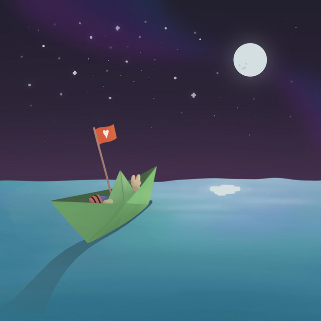why is the moon smiling at me? cover art