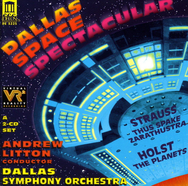 Strauss, R.: Also Sprach Zarathustra / Holst, G.: The Planets cover art