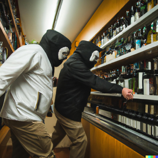 Raiding the Liquor Store (2023) cover art