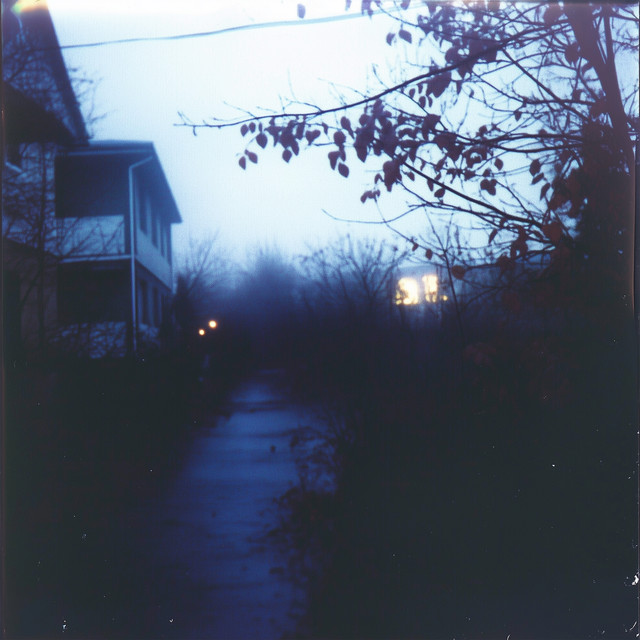 covered in fire