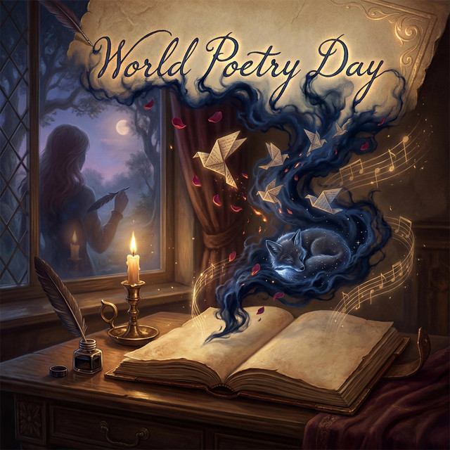 Music for World Poetry Day cover art