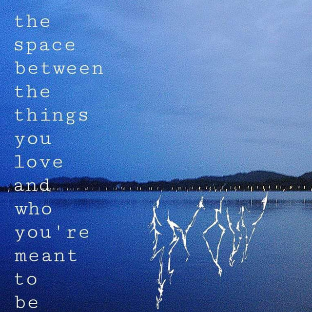 The Space Between the Things You Love and Who You're Meant to Be cover art