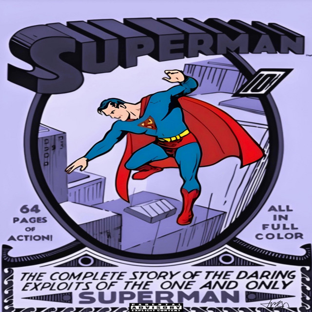 Superman cover art