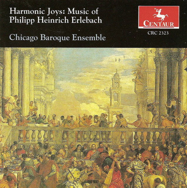 Erlebach, P.H.: Trio Sonatas Nos. 1-3 cover art
