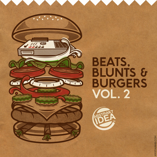 Beats, Blunts & Burgers Vol. 2 cover art