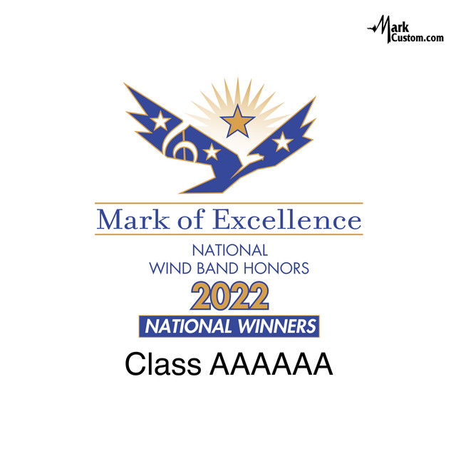 2022 Mark of Excellence: National Wind Band Honors Class AAAAAA cover art