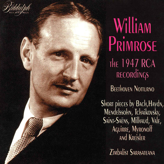 Huella, Op. 49 (Arr. J. Heifetz for Viola & Piano) cover art