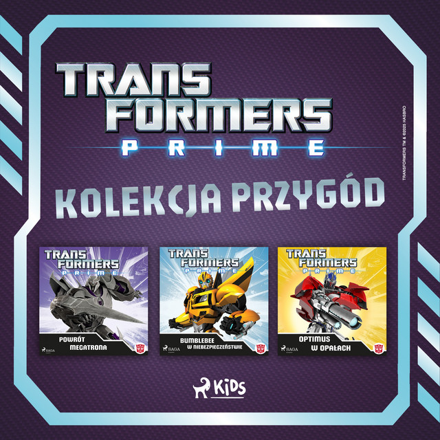 Transformers - Prime - kolekcja przygód cover art