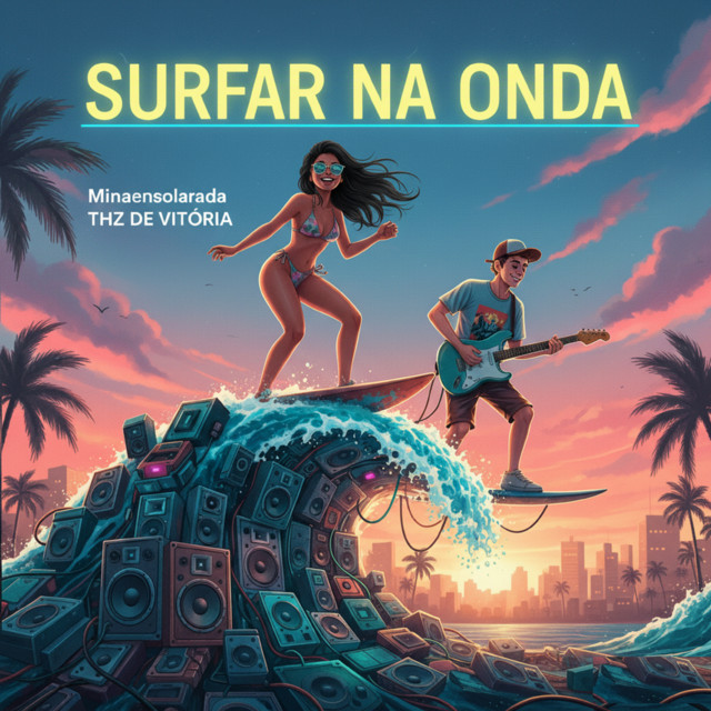 Surfar na onda