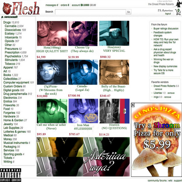 Flesh cover art