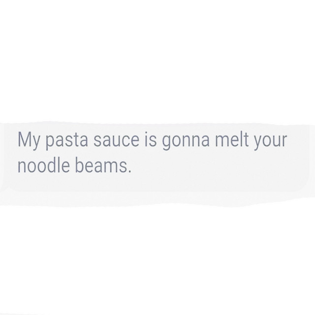 My Pasta Sauce Is Gonna Melt Your Noodle Beams cover