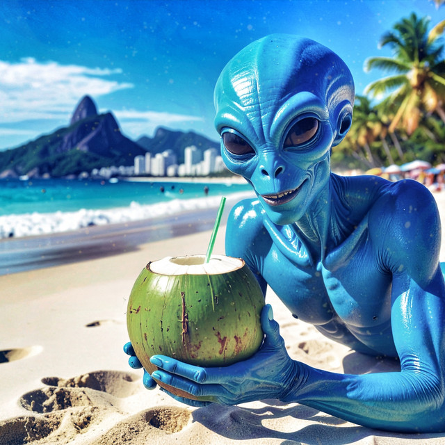 BLUE ALIEN