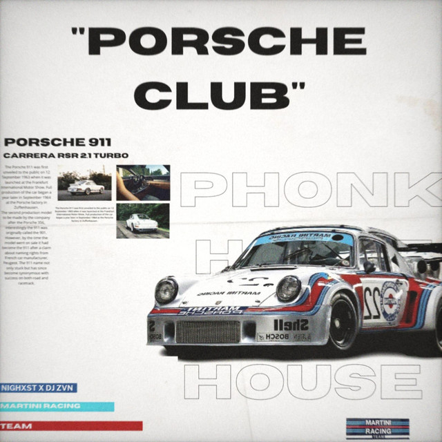 PORSCHE CLUB artwork