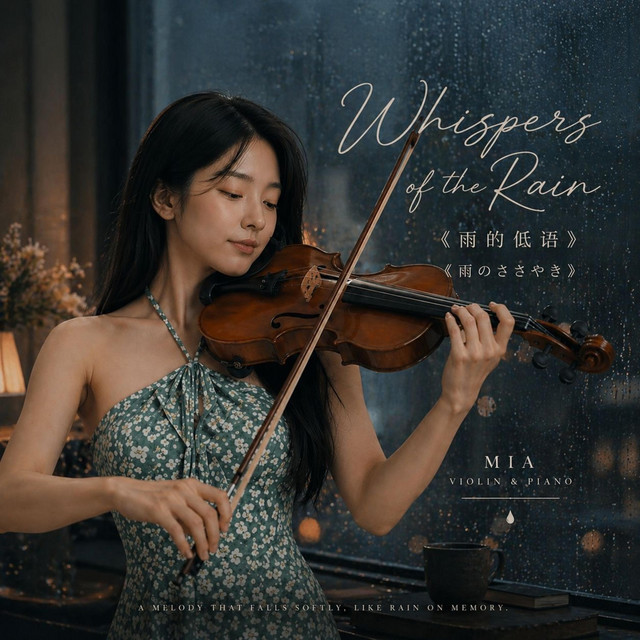 雨的低语 / 雨のささやき》Whispers of the Rain - Single by Mia