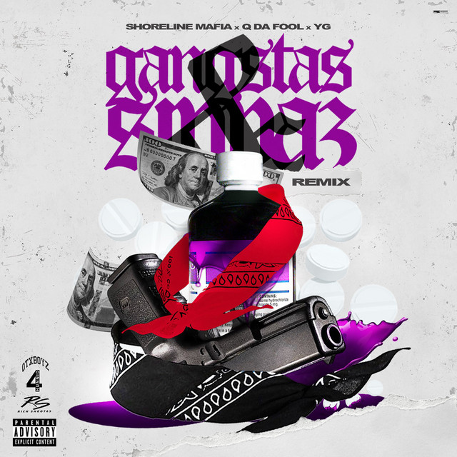 Gangstas & Sippas (feat. Q Da Fool & YG) [Remix] cover art
