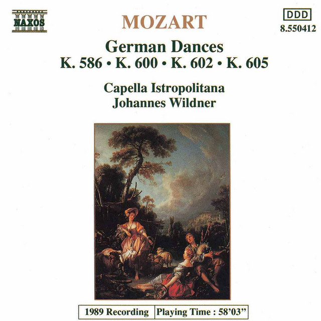 Mozart: German Dances cover art