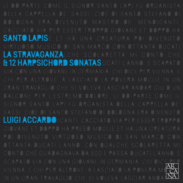 Lapis: La Stravaganza & 12 Harpsichord Sonatas cover art