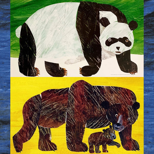 Panda Bear/Baby Bear, What Do You See? cover art