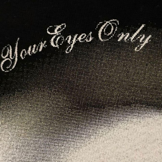 YOUR EYES ONLY cover art