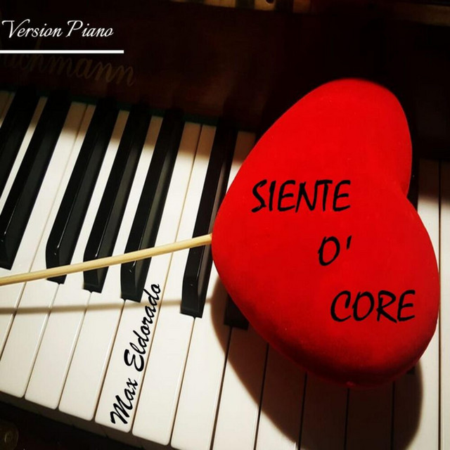 Siente 'o core (Version piano) cover art