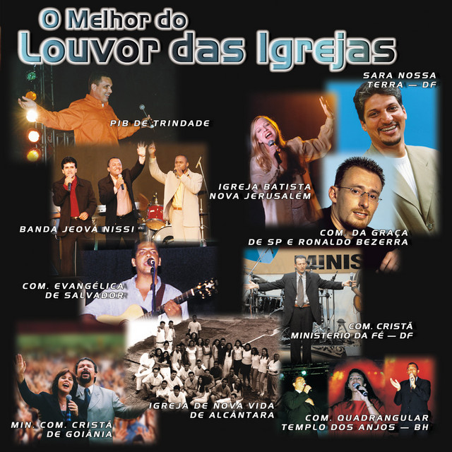O Melhor do Louvor das Igrejas cover art