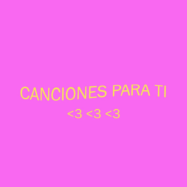 Canciones para Ti cover art