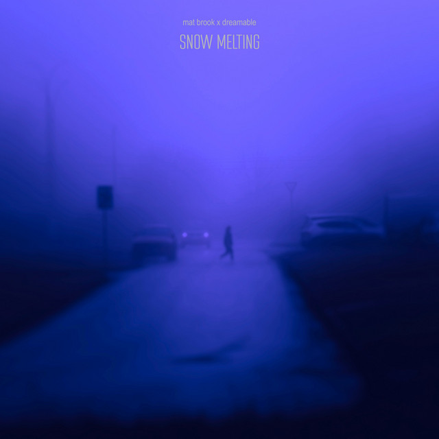 Cover art: snow melting — Mat Brook