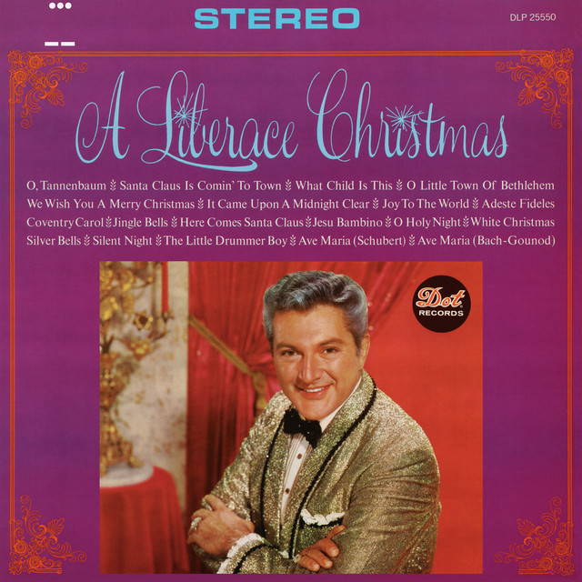 A Liberace Christmas cover art