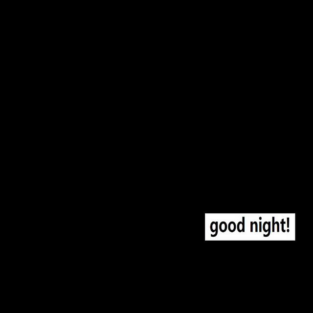 good night! B cover art