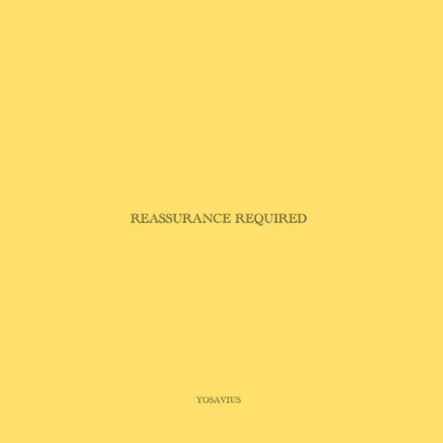 REASSURANCE REQUIRED cover art