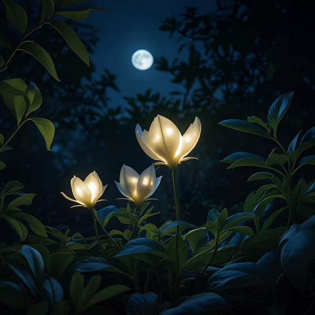 Moonlit Petals
