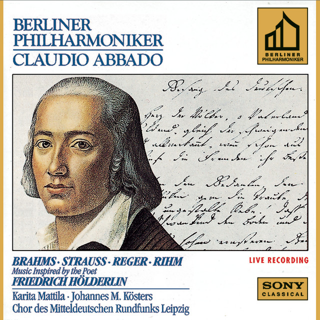 Brahms & Strauss & Reger & Rihm: Music Inspired by the Poet Friedrich Hölderlin