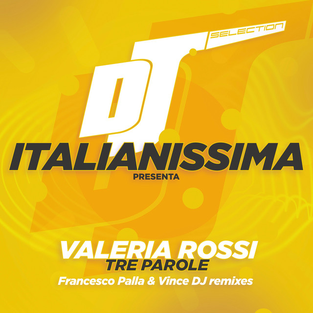 Tre Parole (Francesco Palla & Vince DJ remixes) cover
