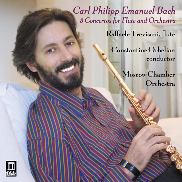 C. P. E. Bach: 3 Concertos for Flute and Orchestra