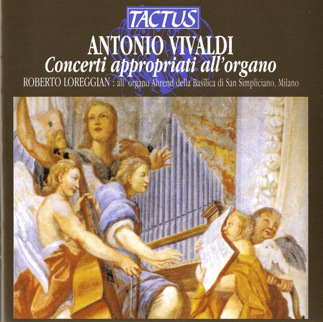Vivaldi: Concerti appropriati all'organo cover art