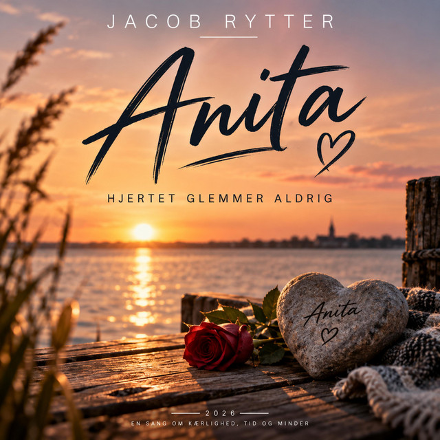 Cover til ANITA — HJERTET GLEMMER ALDRIG